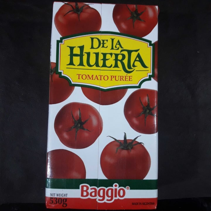 photo of De La Huerta Pure de tomate shared by @agusgalvan on  01 Aug 2020 - review