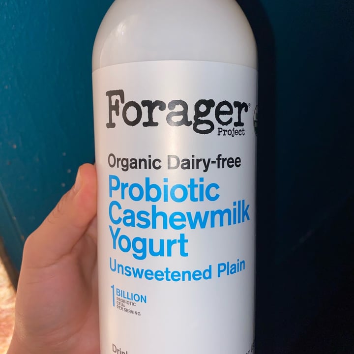 photo of Forager Project Organic Drinkable Cashew Yogurt Alternative Unsweetened Plain shared by @ccarretero on  31 Oct 2021 - review