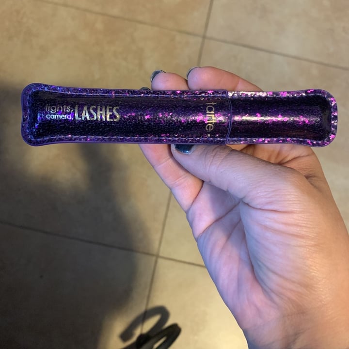 photo of Tarte Cosmetics Lights Camera Lashes Deluxe Mini Mascara shared by @veganmetaljax on  08 Jan 2020 - review