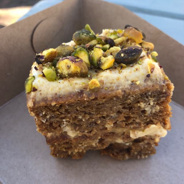 Photo of the dish “Banana And Pistachio Cake”