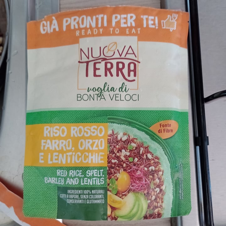 photo of Nuova Terra Riso Rosso, Farro, Orzo E Lenticchie shared by @malpelo123 on  27 Aug 2022 - review