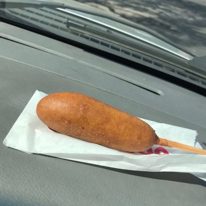 review photo of Earth Burger Plant Based Corndog shared by @maddymo7 on 17 Oct 2020 - review