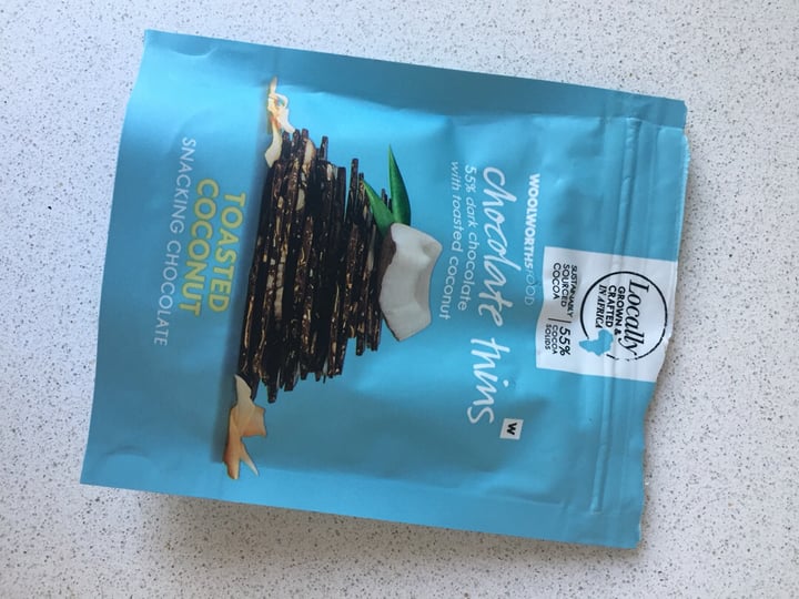 photo of Woolworths Food Chocolate Thins shared by @taz on  26 Oct 2019 - review