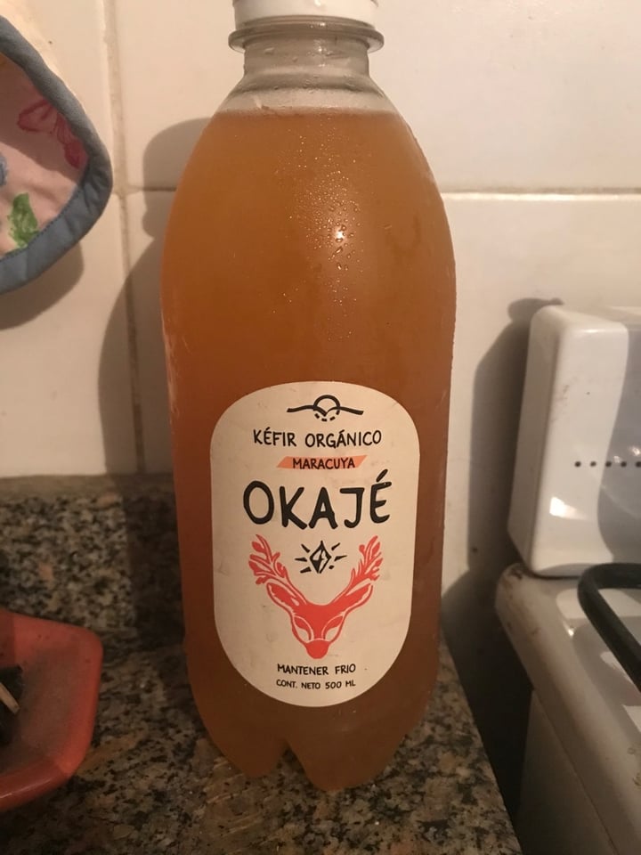 photo of Okajé Kefir De Maracuyá shared by @ceciliamarnero on  01 Nov 2019 - review