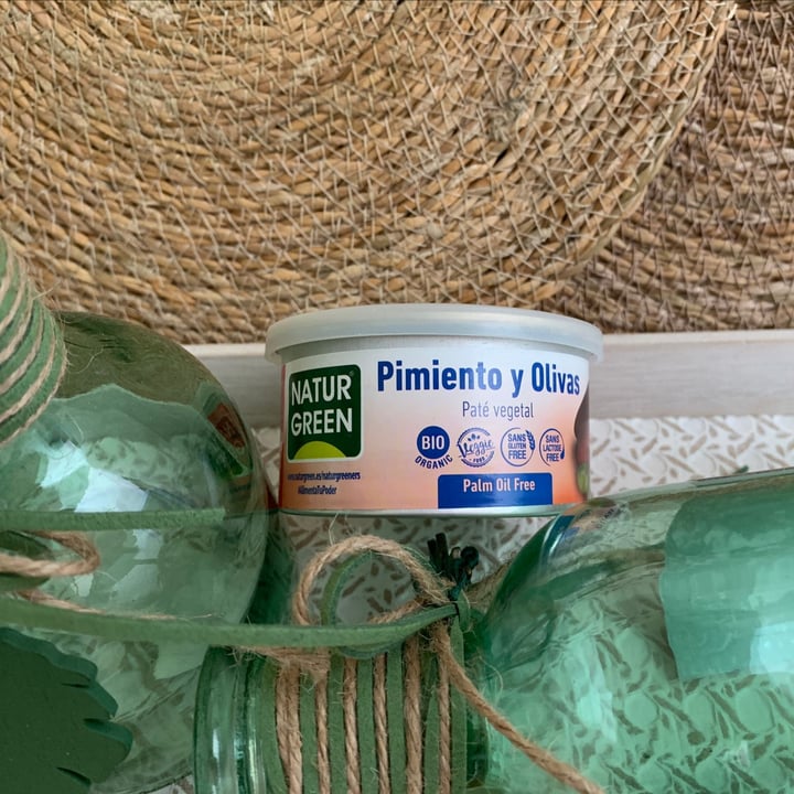 review photo of NATUR GREEN Pate Vegetal Pimiento y Olivas shared by @taasuperhero on 05 Mar 2021 - review