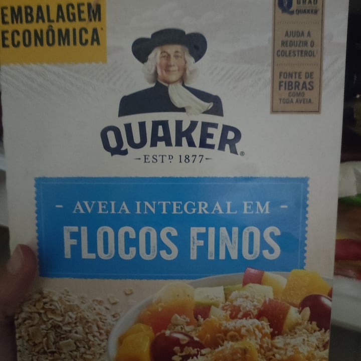 photo of Quaker Aveia em Flocos Finos shared by @dayamar on  21 Jun 2022 - review