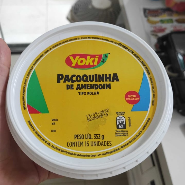 photo of Yoki Paçoca shared by @aldemirraboni on  18 Jun 2022 - review