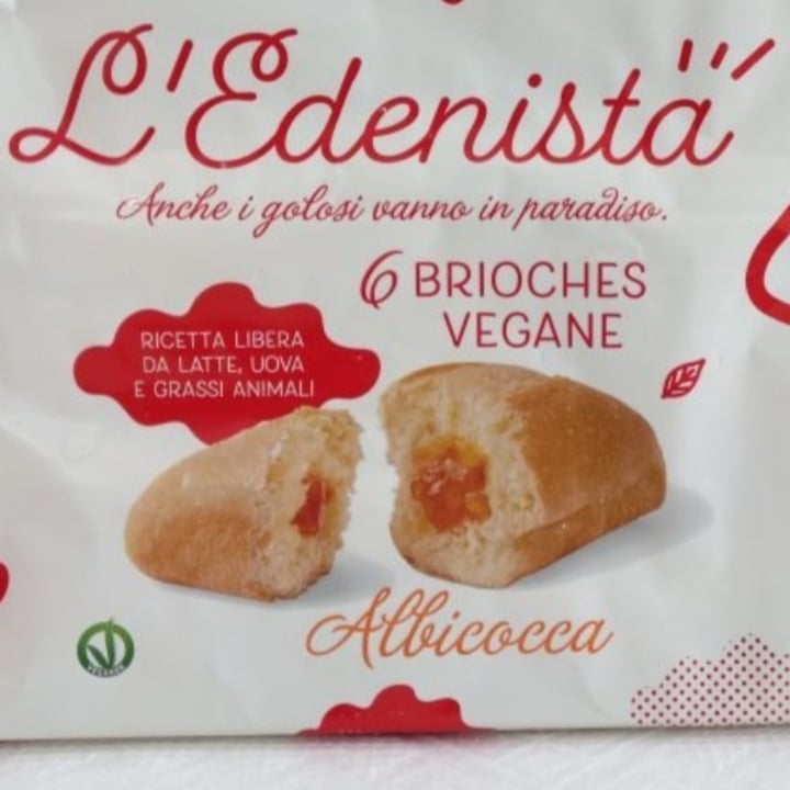 review photo of l'edenista Brioches Vegane Albicocca shared by @stufypower on 27 Jun 2022 - review