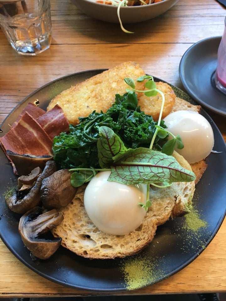 photo of Matcha Mylkbar Big Breakfast shared by @veganbabe69 on  01 Apr 2020 - review
