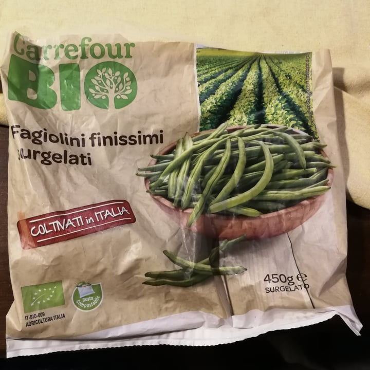photo of Carrefour Bio Fagiolini Finissimi surgelati shared by @haruchan on  01 Dec 2021 - review
