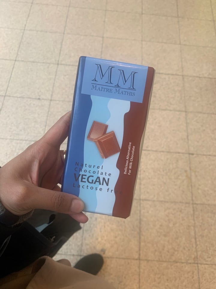 photo of Maitre Mathis Natural Chocolate Vegan Lactose free shared by @mailiy on  06 Apr 2020 - review