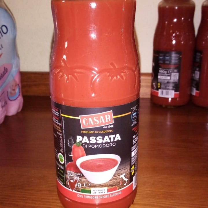 photo of Casar Passata di pomodoro shared by @lamiafamigliaveg on  14 Mar 2022 - review