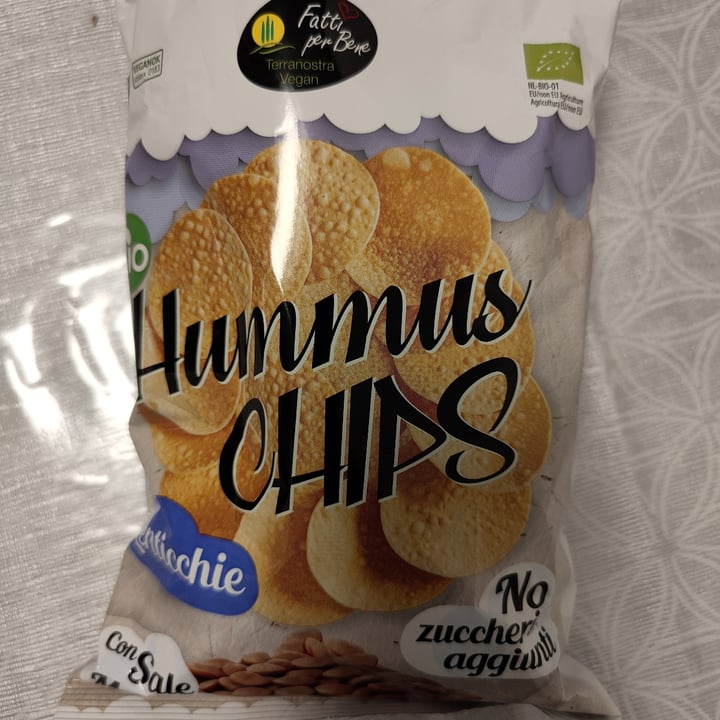 photo of Fatti per Bene Hummus Chips Lenticchie shared by @sam81 on  21 Feb 2022 - review
