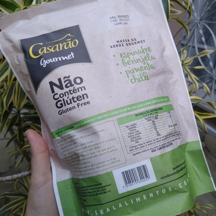 photo of Casarão Gourmet arrão Penne espinafre - Casarão Gourmet shared by @julianapaixao on  16 Apr 2022 - review