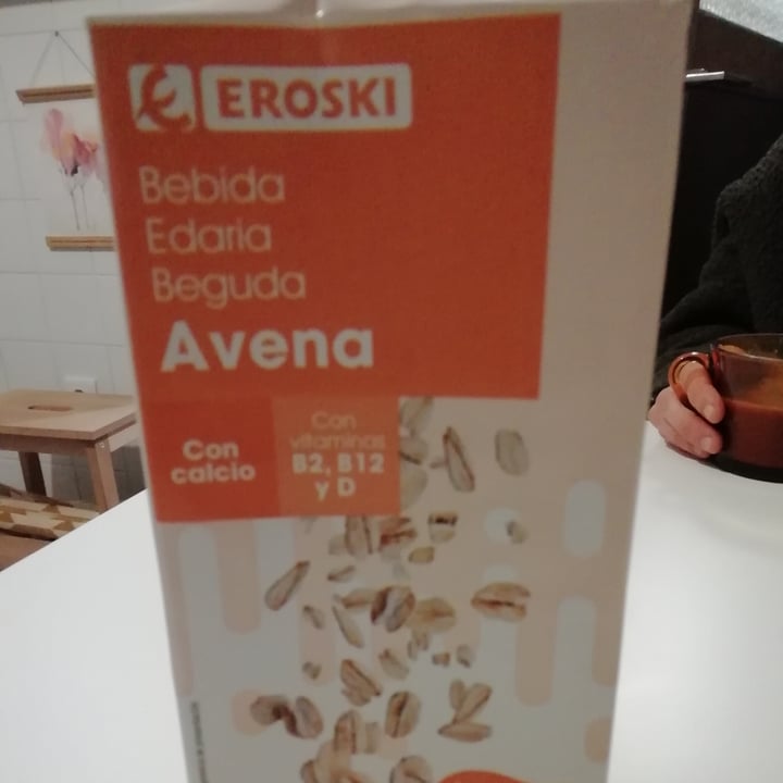 photo of Eroski Bebida de avena shared by @almaypaca on  07 Nov 2020 - review