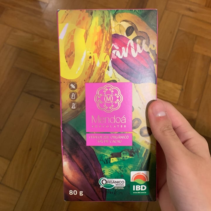 review photo of Mendoá chocolates Chocolate 76% Cacau shared by @anaescaleira on 14 May 2022 - review