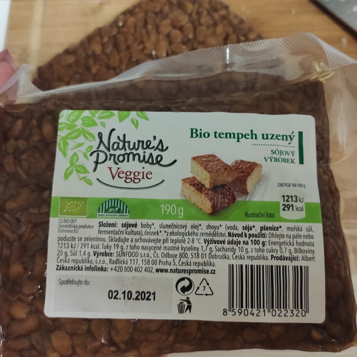 review photo of Nature's Promise Nature’s Promise Tempeh shared by @galchanskaia on 12 Sep 2021 - review