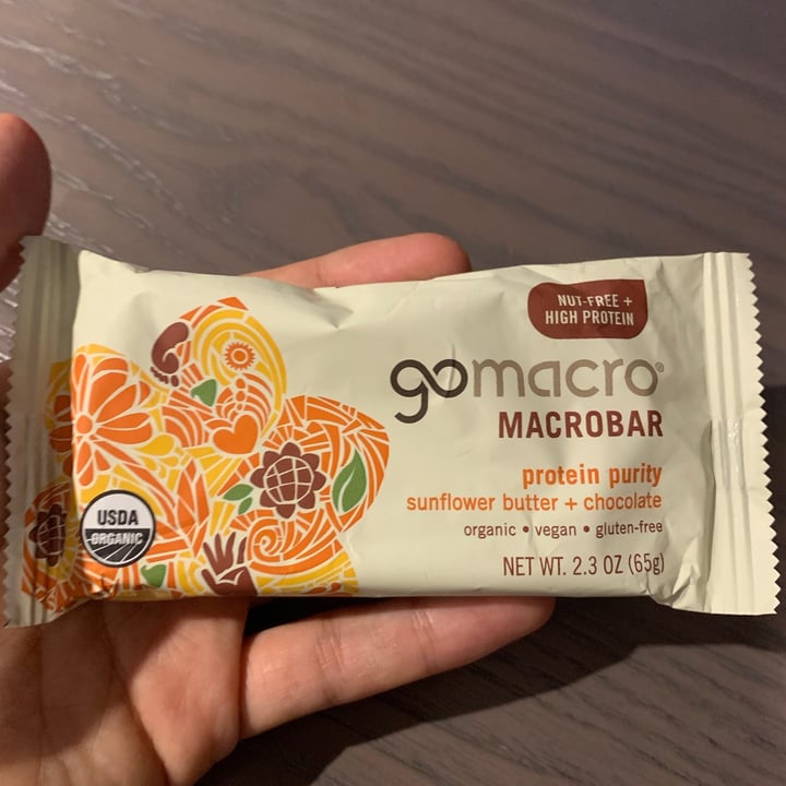 photo of GoMacro Protein Purity shared by @cayo on  06 May 2021 - review
