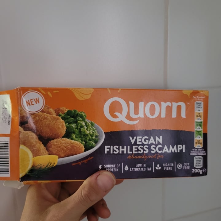 photo of Quorn 2 Battered Fish Free Fillets shared by @lucasmarion on  10 Jul 2022 - review