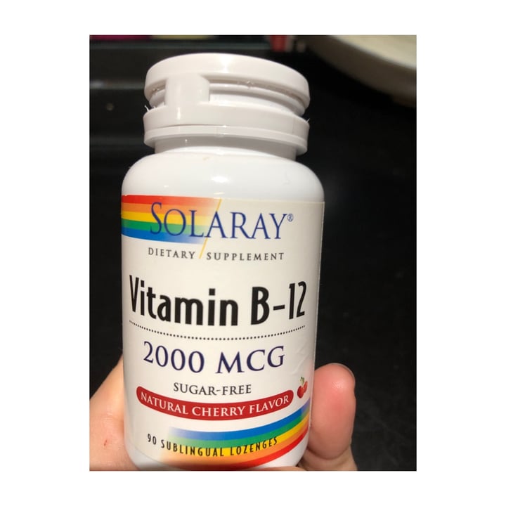 photo of Solaray Vitamin B-12 shared by @myveglife on  13 Dec 2020 - review