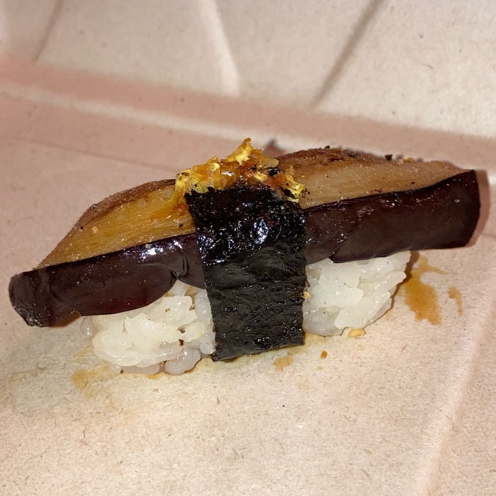 review photo of Mitate Eggplant Nigiri shared by @furleyjiffy on 10 Jan 2022 - review
