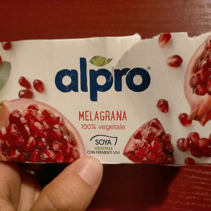 photo of Alpro Pomegranate Yogurt shared by @soniam on  28 Jun 2021 - review