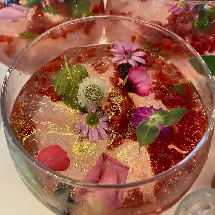 review photo of Goddess Cafe Signature Pink Lady G&T shared by @plantbasedstorm on 11 Apr 2022 - review