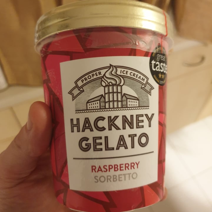 photo of Hackney Gelato Raspberry Sorbeto shared by @helmos on  27 Jun 2020 - review