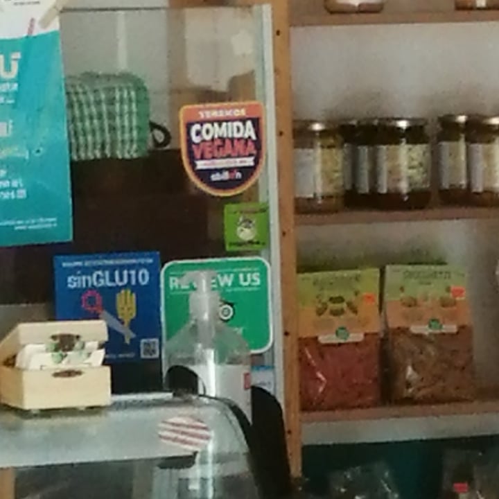 photo of Happy Cactus El Cotillo - Bio Shop & Veg Food Pastel de garbanzo y almendra shared by @danielgl on  03 May 2021 - review