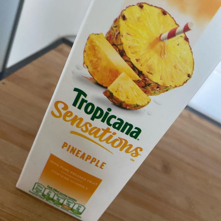 photo of Tropicana Pineapple juice shared by @anaaragon on  05 Oct 2021 - review