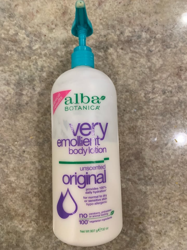 photo of Alba Botanica Alba body lotion shared by @melissanelson13 on  23 Dec 2019 - review