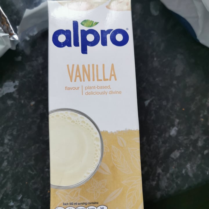 photo of Alpro Soy Vanilla Milk shared by @dhanipatel on  25 Mar 2021 - review