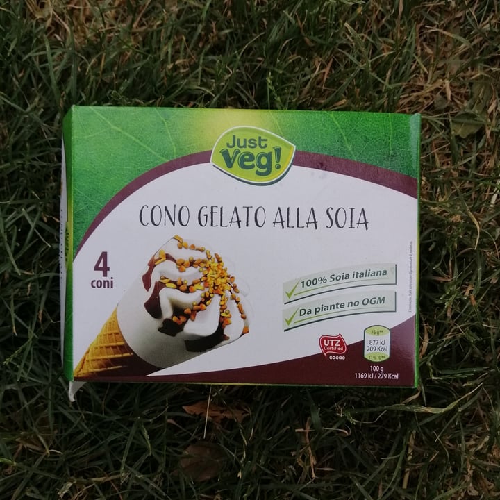 photo of Just Veg! (ALDI Italy) Cono gelato shared by @manuzen on  20 Jul 2022 - review