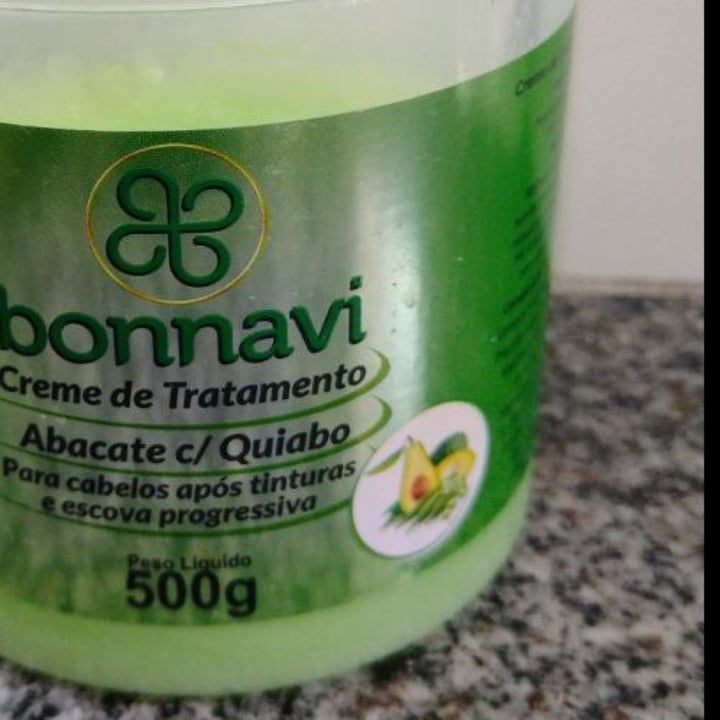 photo of Bonnavi Creme De Tratamento Abacate Com Quiabo shared by @mariannambarbosa on  07 May 2022 - review