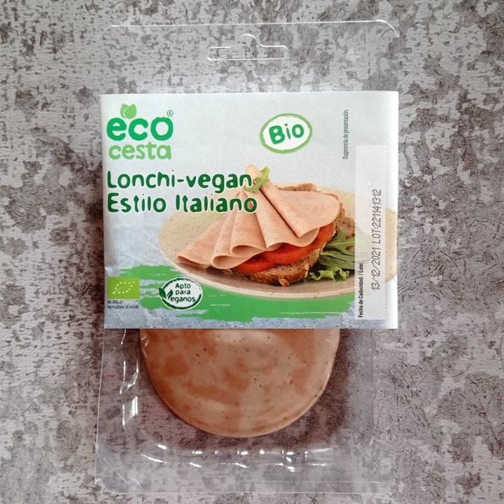 photo of Ecocesta Lonchi-vegan estilo italiano shared by @patriciazb on  07 Aug 2021 - review