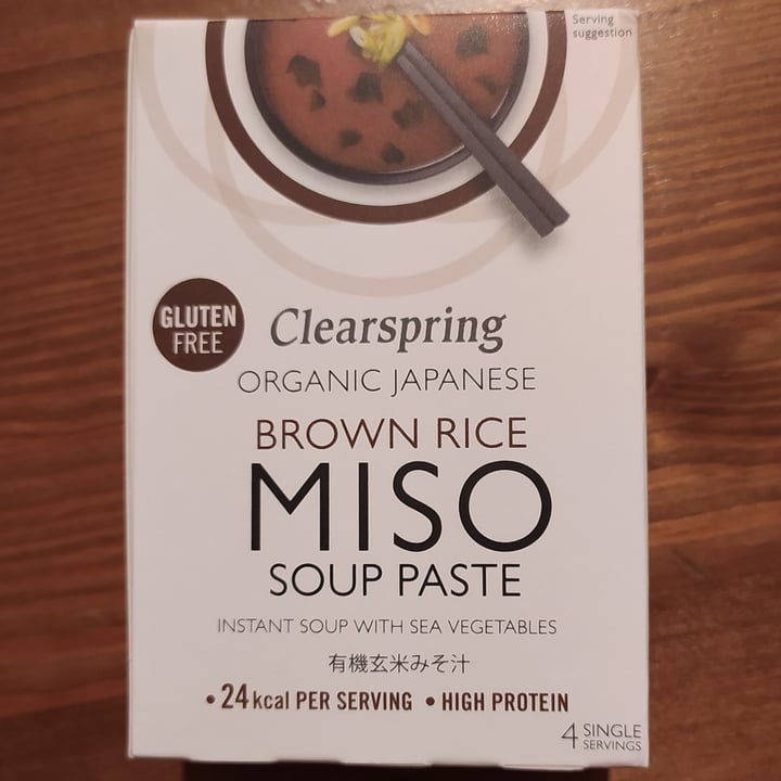photo of Clearspring Brown Rice Miso Soup Paste shared by @emilyjane on  30 Nov 2021 - review