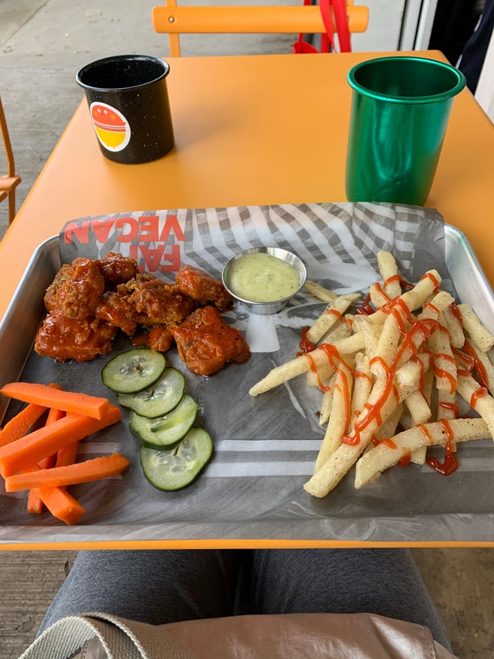 photo of Fat Vegan Alitas shared by @nancy on  14 Jan 2020 - review