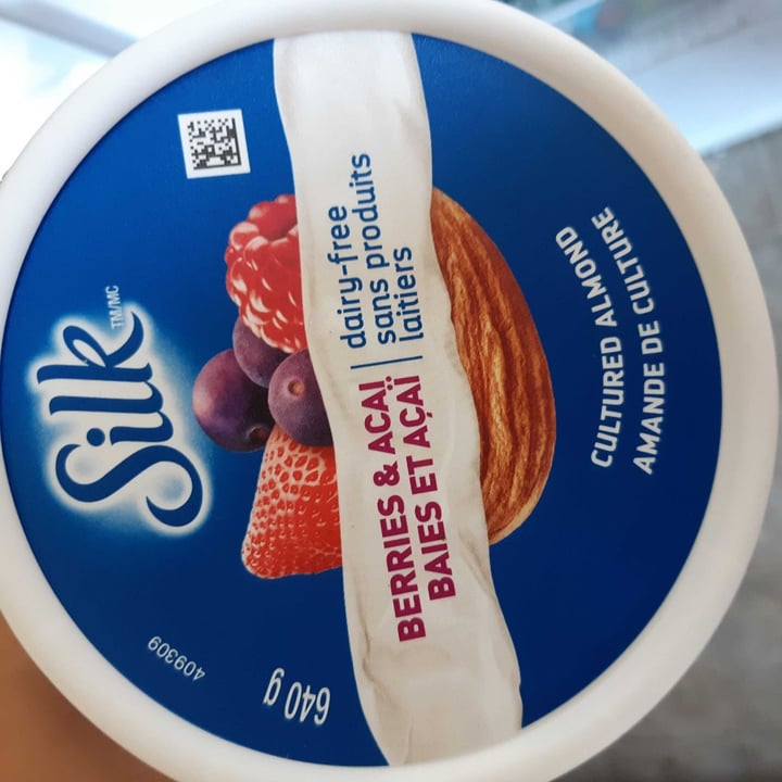 photo of Silk Berries & Acai Cultured Almond Yogurt shared by @katiekat on  16 Aug 2019 - review