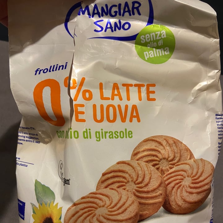 photo of Mangiar Sano Frollìni 0% Latte E Uova shared by @paolabalestra on  13 Feb 2022 - review