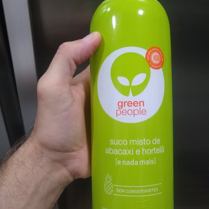 photo of Greenpeople Suco misto de abacaxi com hortelã shared by @marcusviniciuscosta on  09 Oct 2022 - review