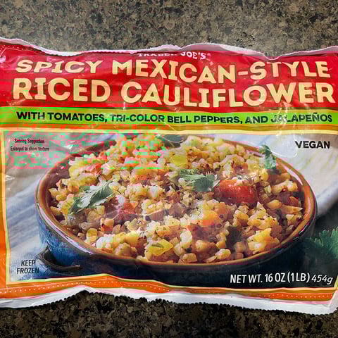 Trader Joe's Spicy Mexican Style Riced Cauliflower Reviews | abillion