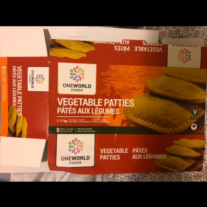 photo of One World Vegetable Patties shared by @freckles2019 on  16 Dec 2022 - review