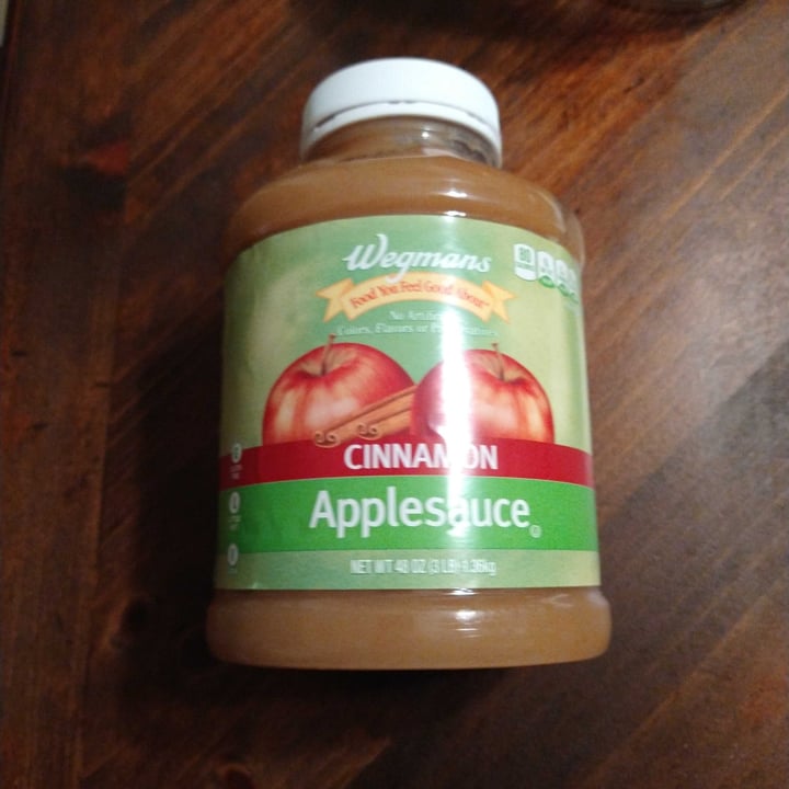 photo of Wegmans Cinnamon Applesauce shared by @brianpyz on  30 Dec 2021 - review