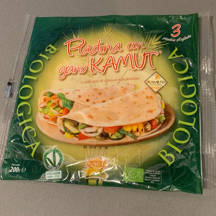 photo of Ster Piadina Con Grano Kamut shared by @flavia2 on  31 Aug 2022 - review