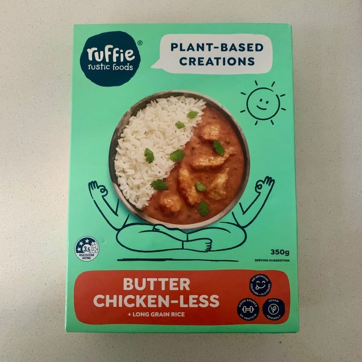 photo of ruffie rustic foods Butter Chicken-less shared by @vegan-friendly on  26 Jun 2021 - review