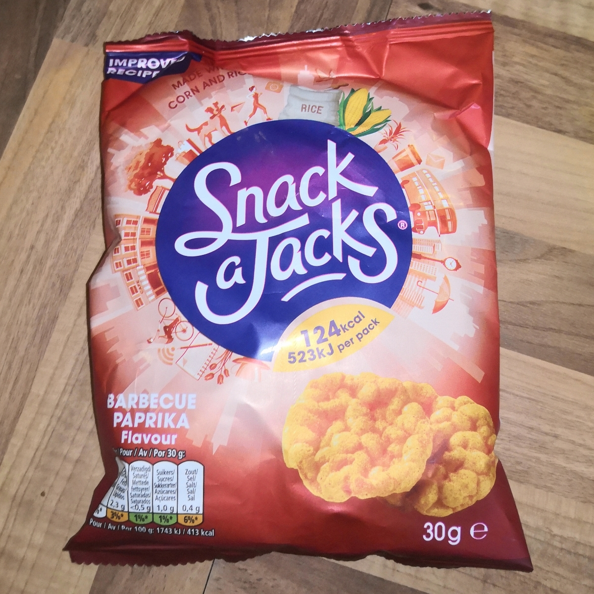 Snack a Jacks Barbecue Paprika Flavour Reviews abillion