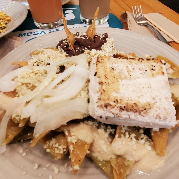 photo of Aura Vegana Chilaquiles shared by @lvaldosan on  28 Jun 2021 - review