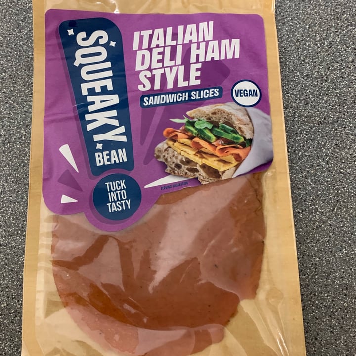 photo of Squeaky Bean Squeaky Bean Italian Deli Ham Slices shared by @aimeehowe on  23 May 2021 - review