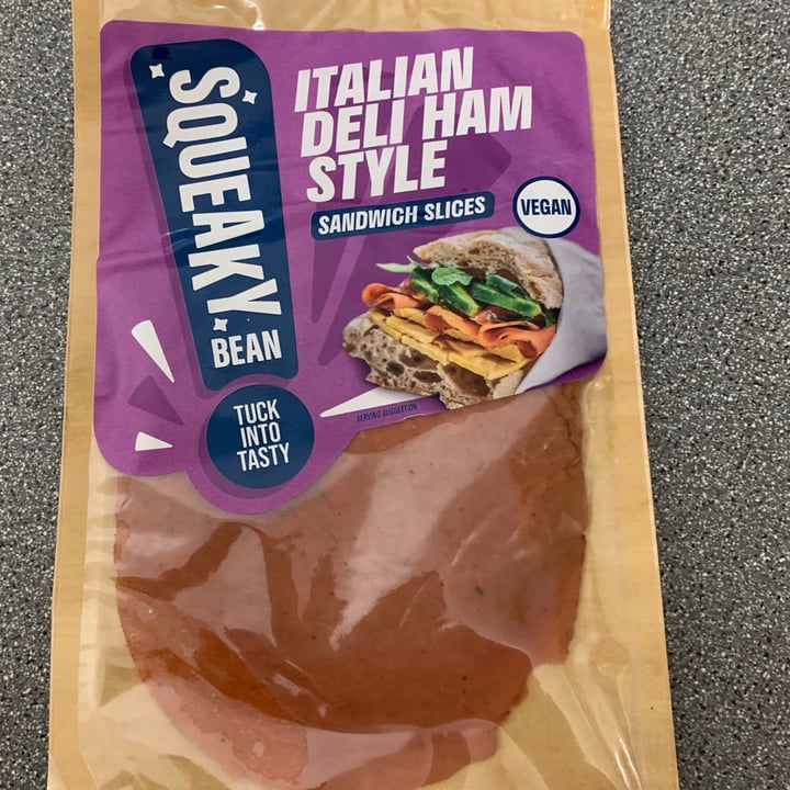photo of Squeaky Bean Squeaky Bean Italian Deli Ham Slices shared by @aimeehowe on  23 May 2021 - review