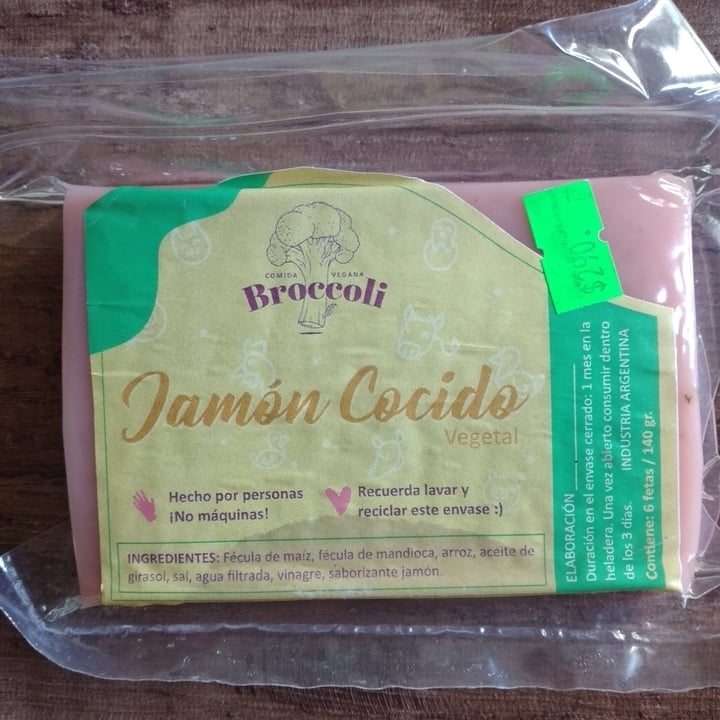 photo of Broccoli Comida Vegana Jamón Cocido shared by @vickycorrea on  09 Mar 2022 - review